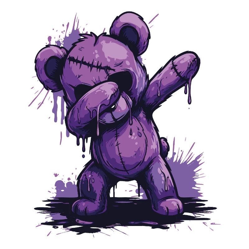 Zombie Teddy Dab