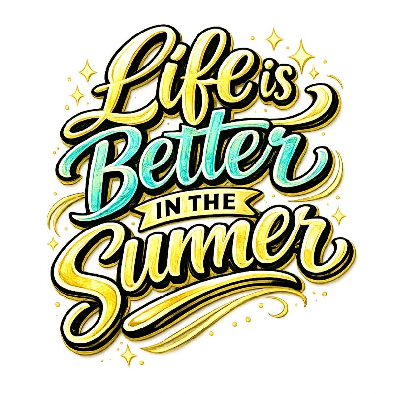 Life Is Better In The Summer