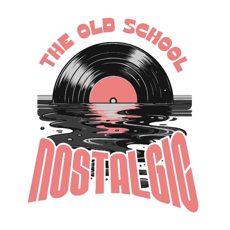 Old School Nostalgic Vinyl Design