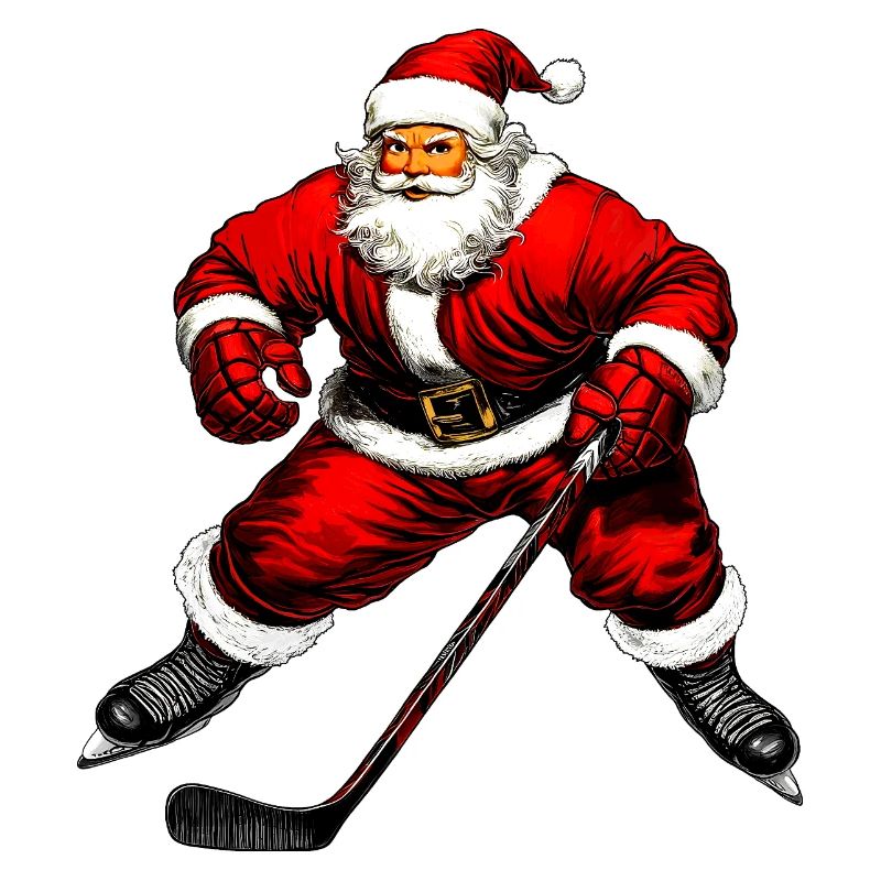 Weihnachten Eishockeyspieler