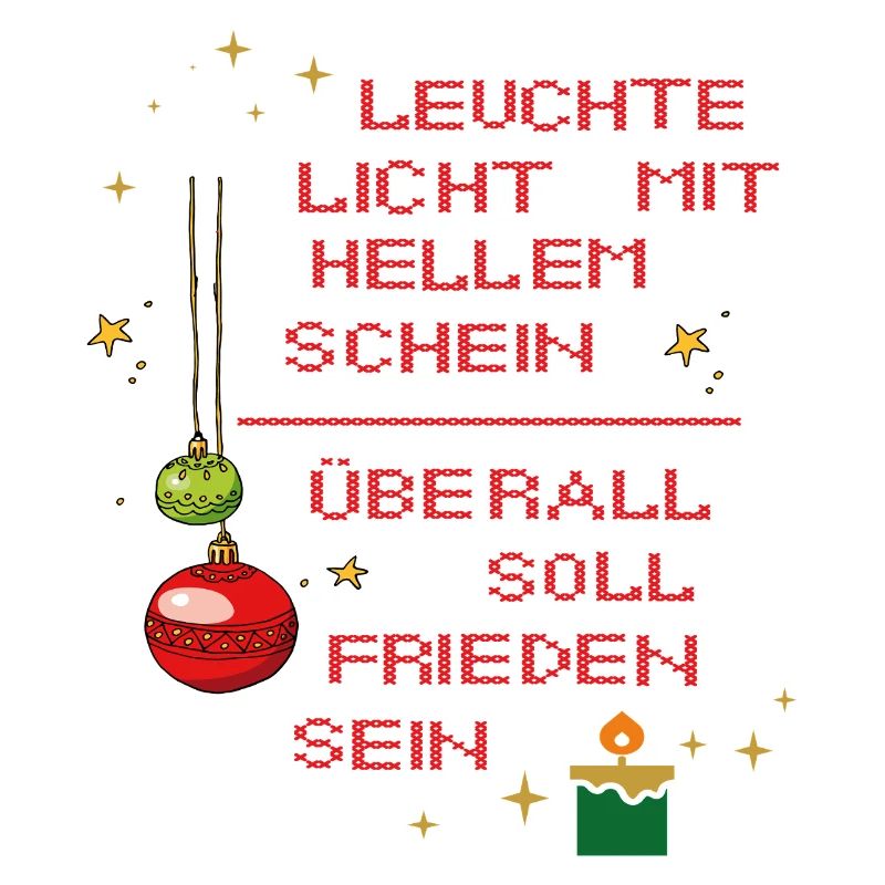 Leuchte Licht mit hellem Schein