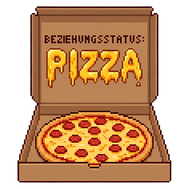 Statut relationnel Pizza célibataire Saint-Valentin