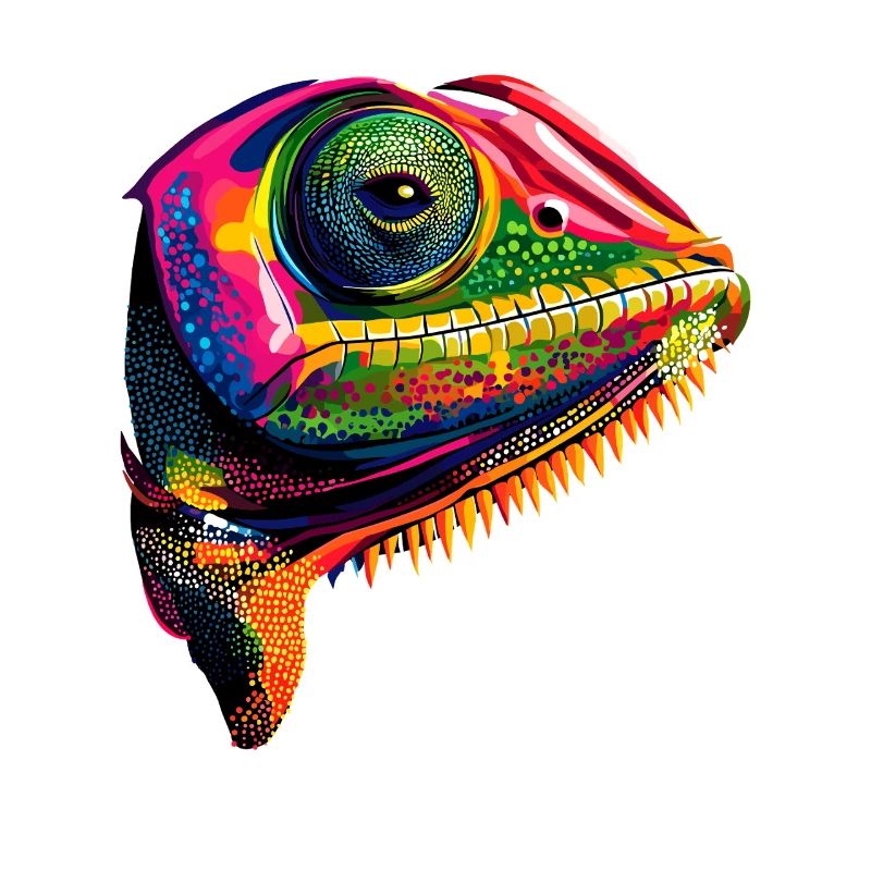 Chamäleon Echse Reptil Chameleon Leguan Eidechse