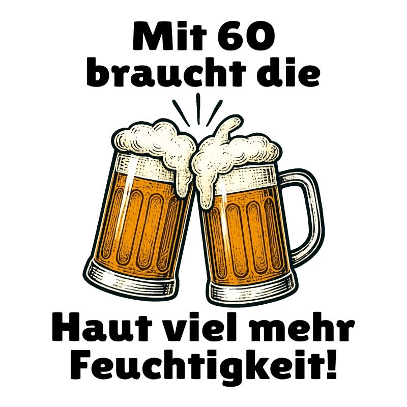 Männer 60. Geburtstag Bier Spruch