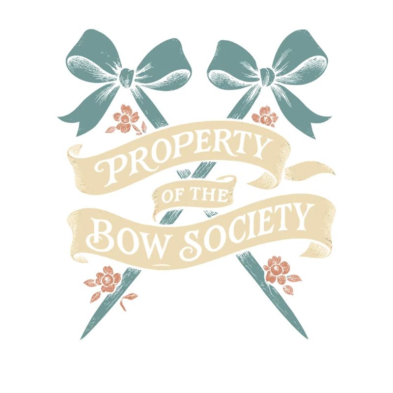 Coquette Aesthetic Bow Pattern Girly Pastel