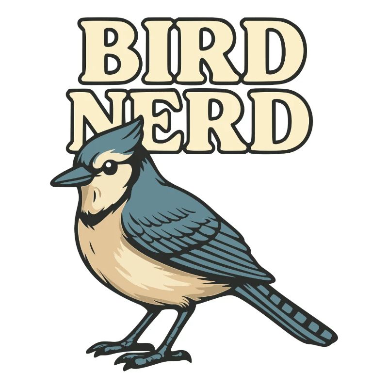 Vogel Nerd Motiv 2
