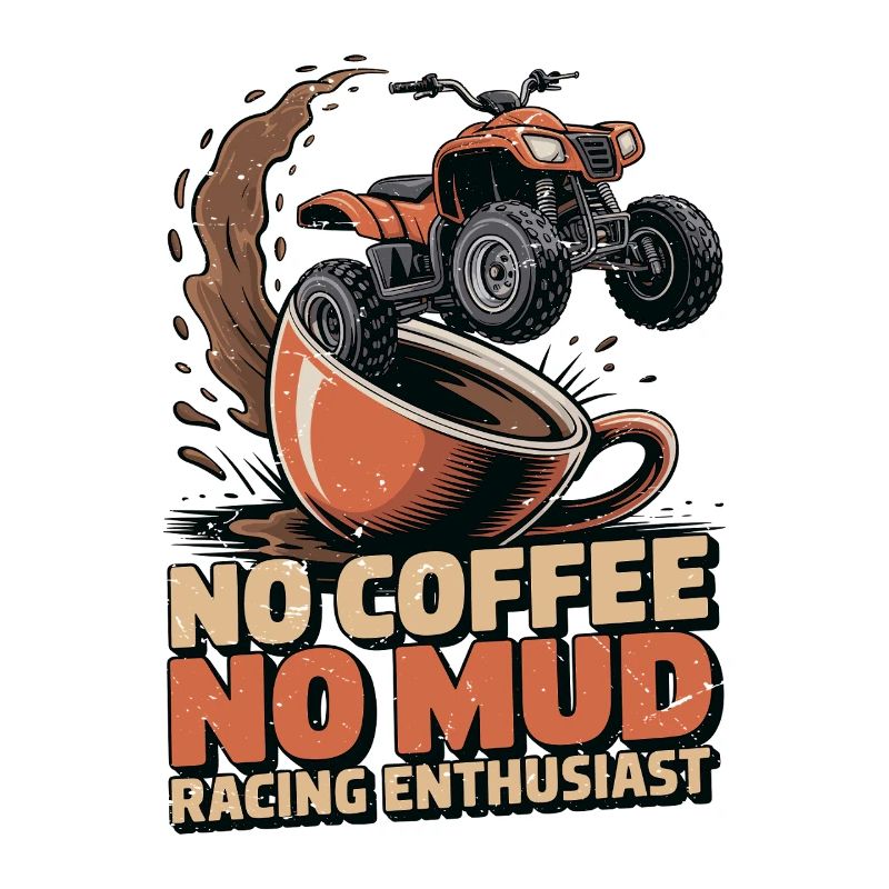 Courses dans la boue, pas de café, pas de camion tout-terrain, amateur de café