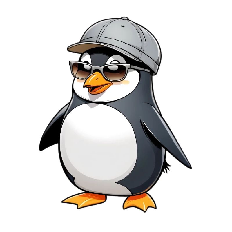 Pingu cool avec style
