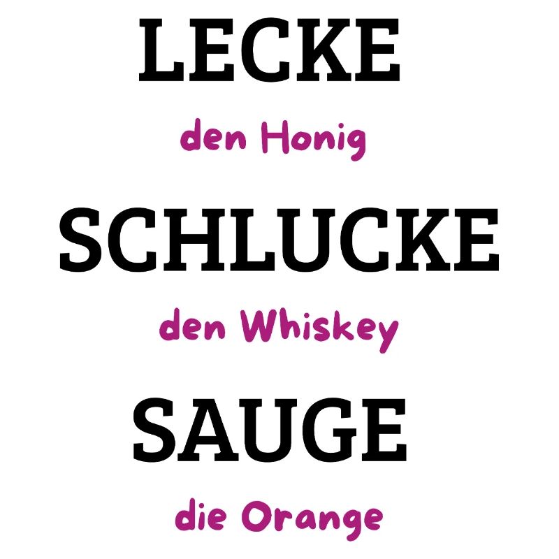 Wortkunst Honig Whiskey Orange