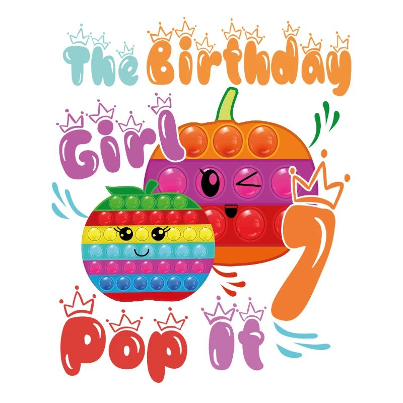 Das Geburtstagskind Pop-It 7