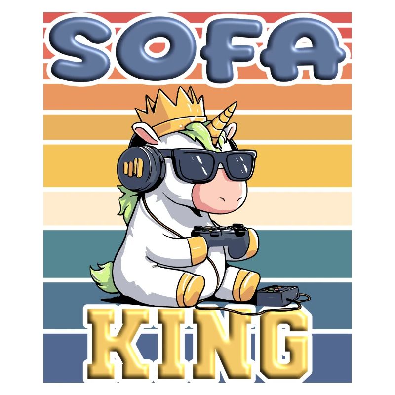 Canapé King Licorne