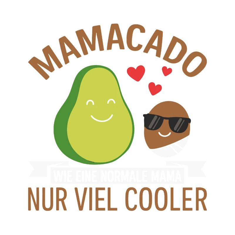 Future Mom MAMACADO MUCH COOLER Funny
