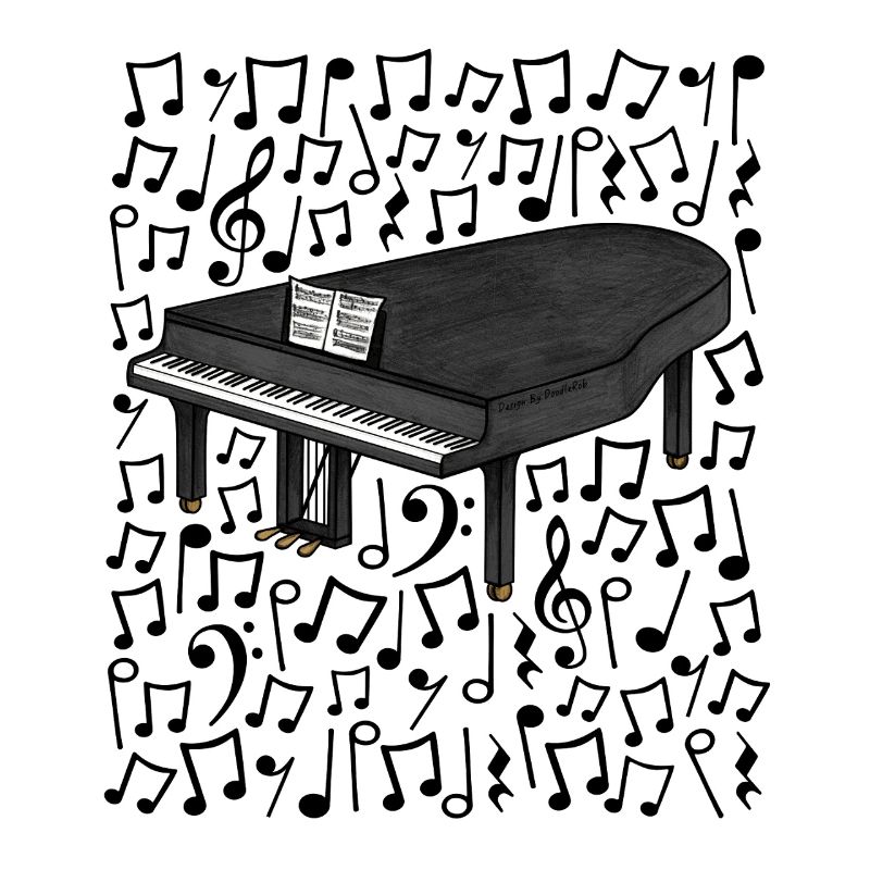 Flygel Noter Pianist Musikklærer