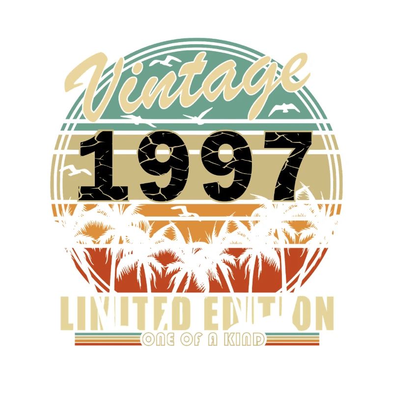 Vintage 1997 Limitierte Einzigartige Edition