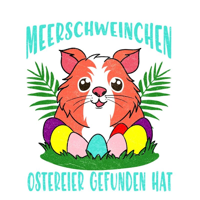 Guinea Pig Easter Eggs Parade