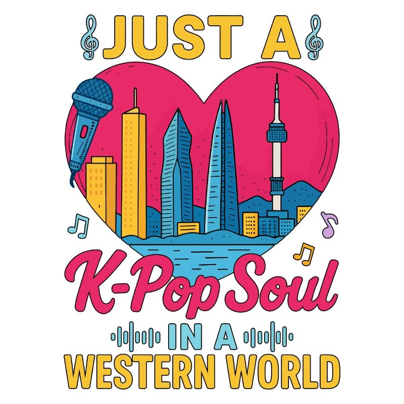 Juste une âme K Pop dans un monde occidental