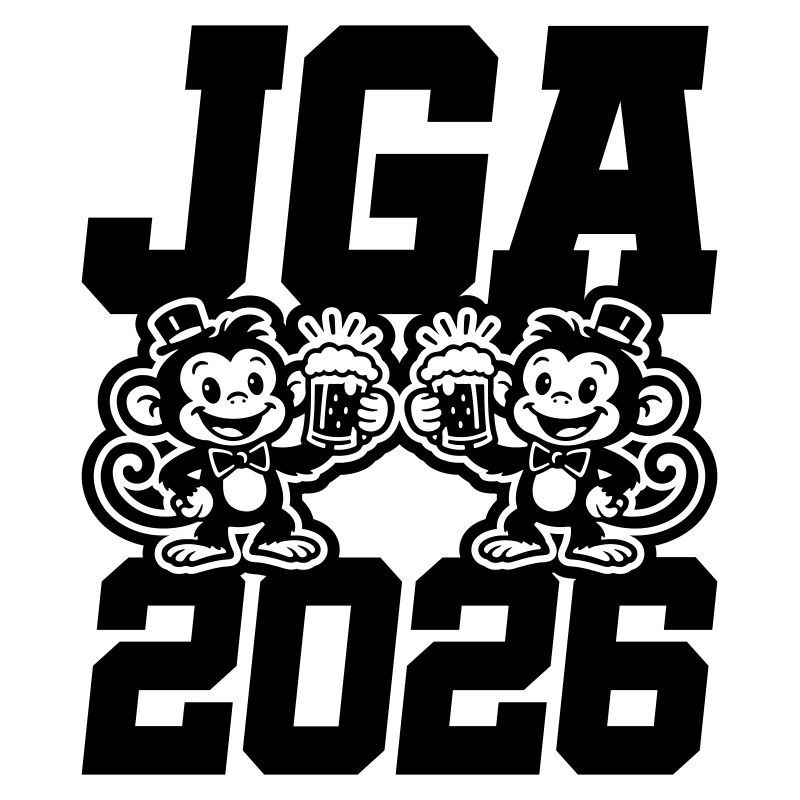 Singes de la fête de garçon Jga 2026