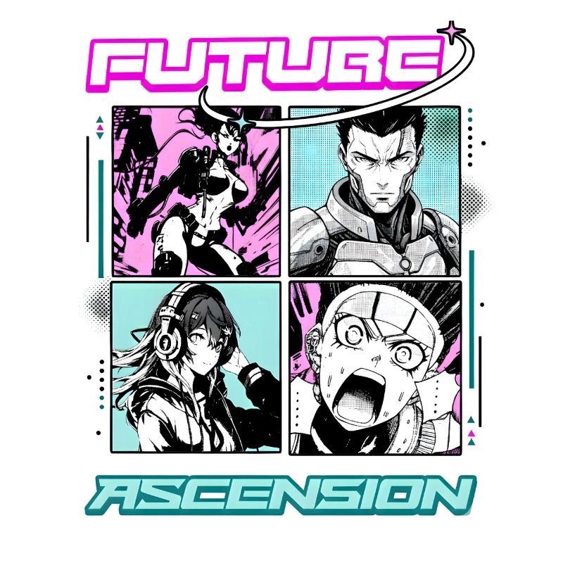 Future Ascension Anime Manga Panel Comic Style