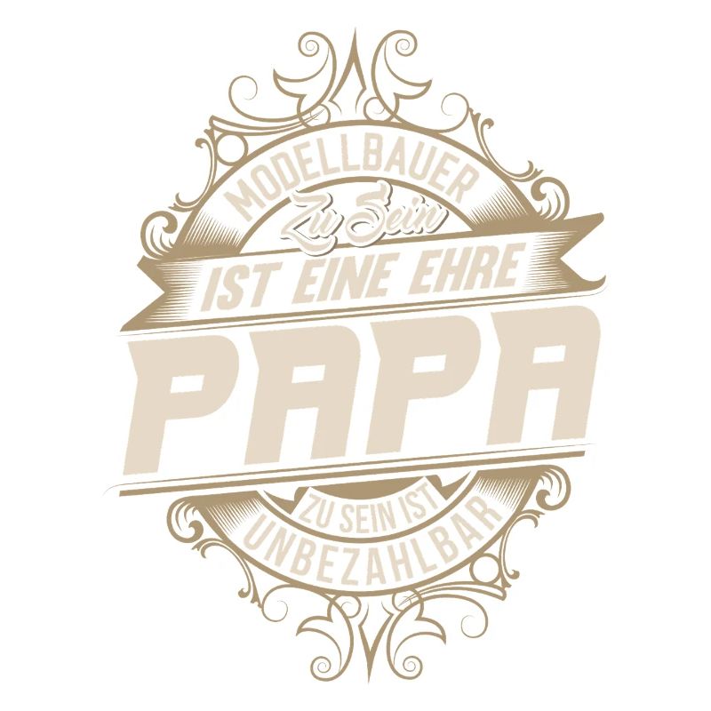 Modellbauer Papa