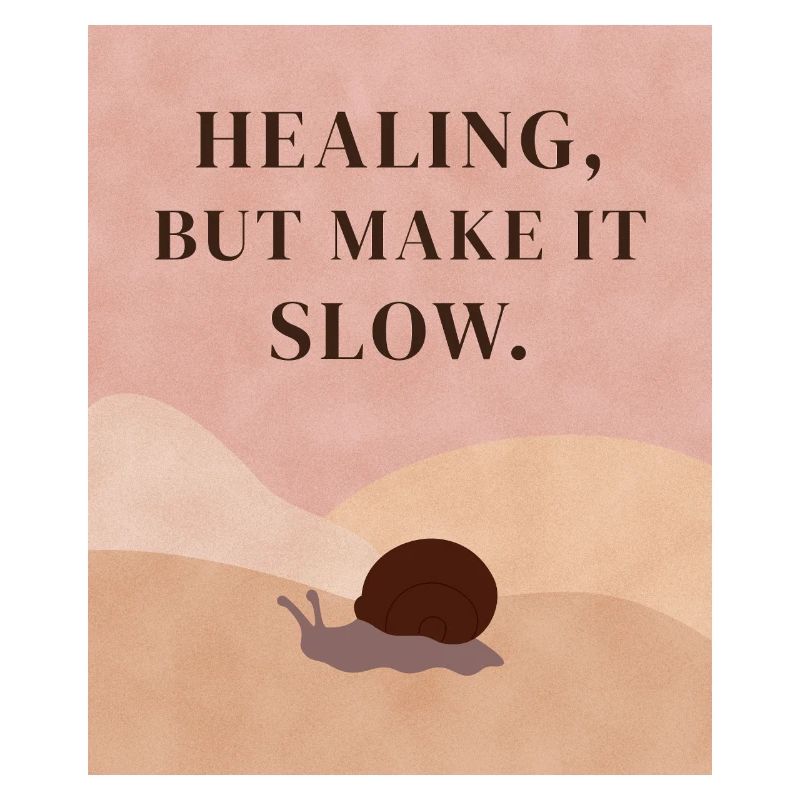 Healing, but make it slow