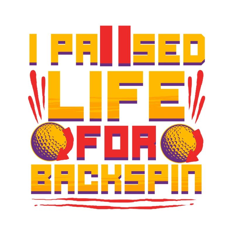 Golfsimulator I Paused Life For Backspin