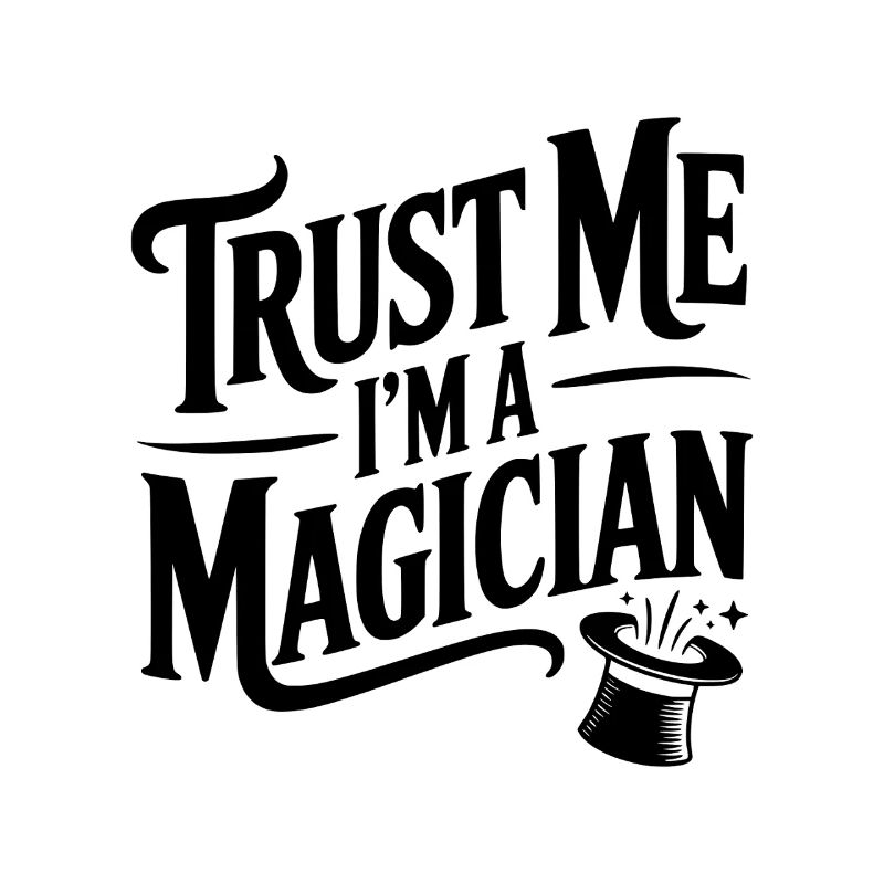 Vertrau mir, ich bin ein Magier.