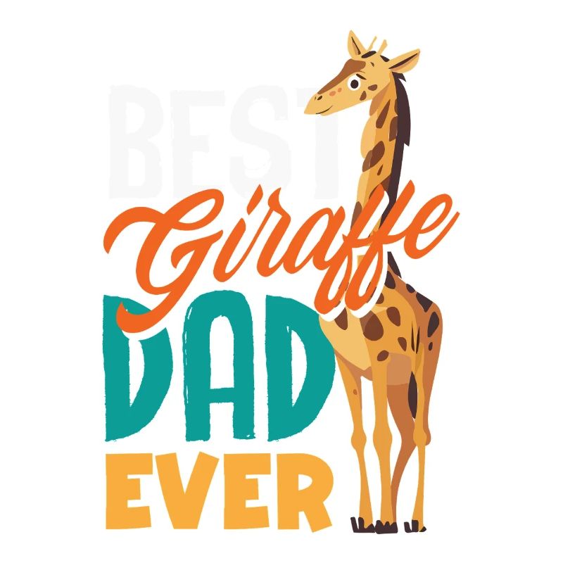 Bester Giraffen Papa Ever Vatertag