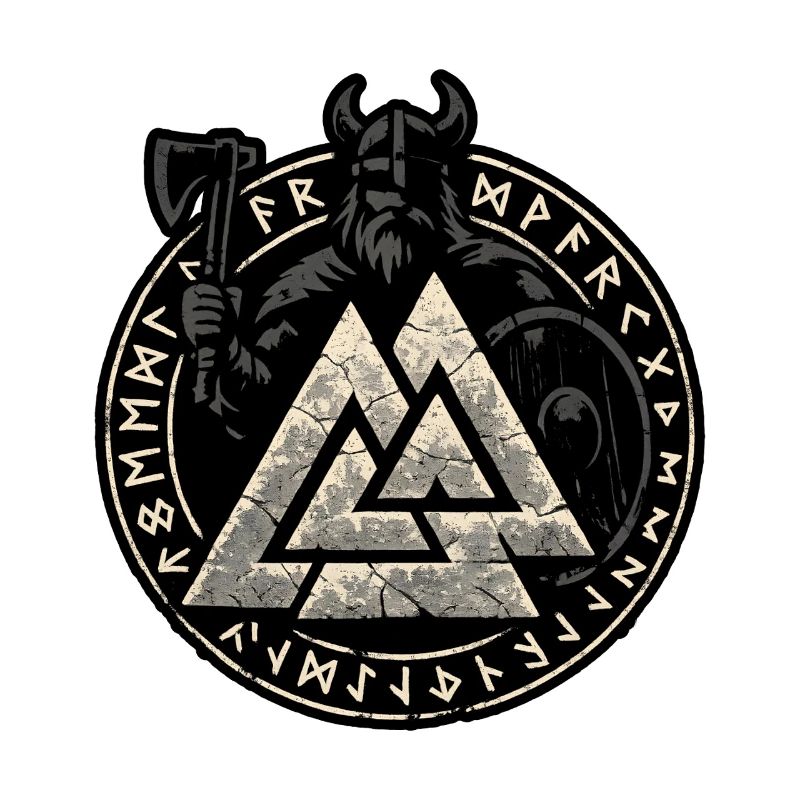 Nordic Runic Warlord Emblem