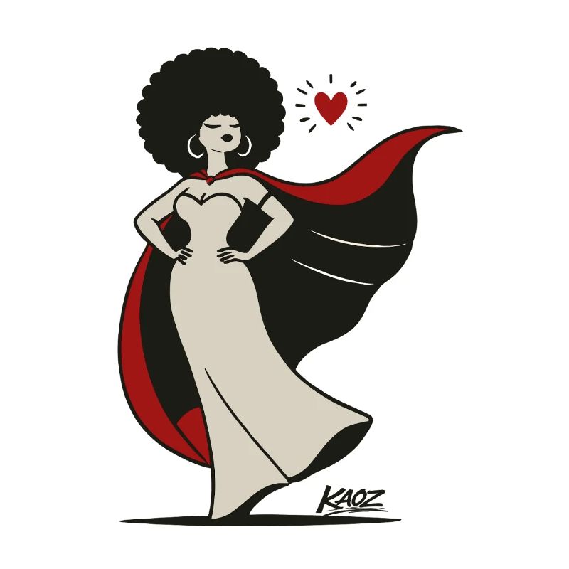 Afro Diva Cape Hero