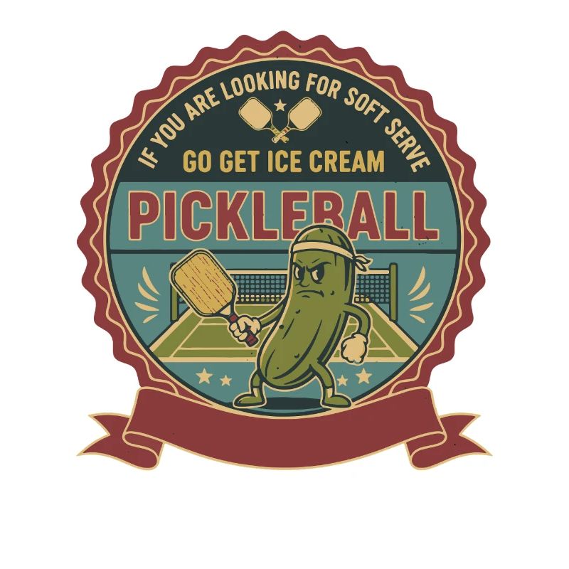 Pickleball-Softeis Go Hol Sahne lustig