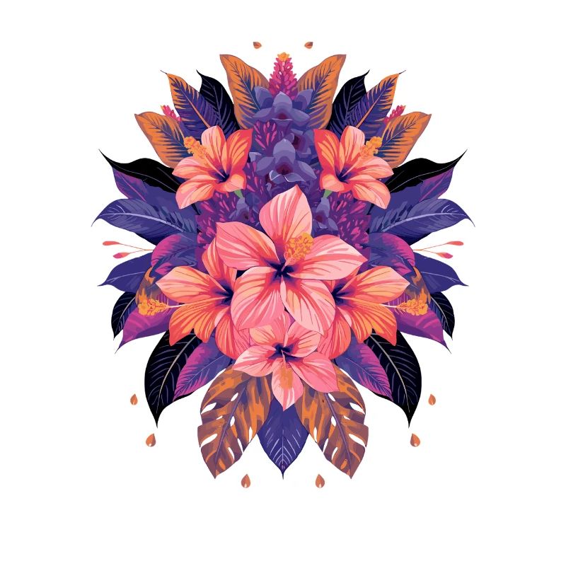 Tropical blossoms