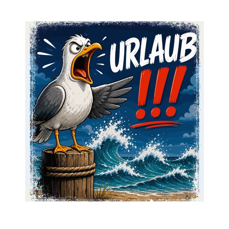 Urlaub!!! Sturm am Meer
