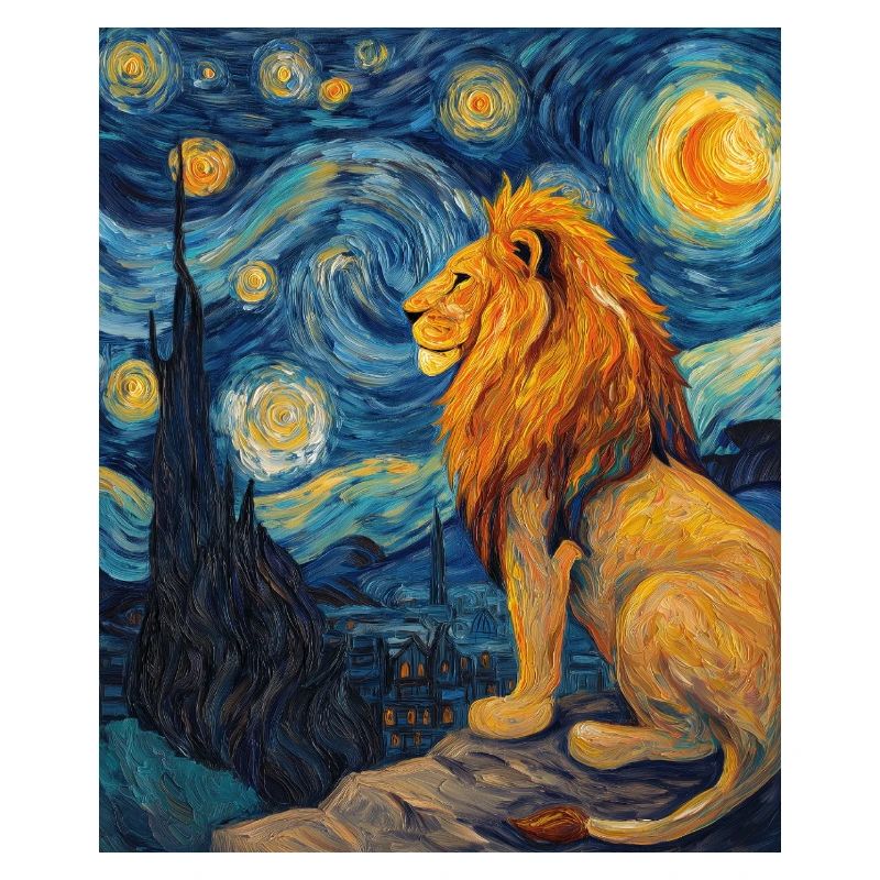 Lion Van Gogh
