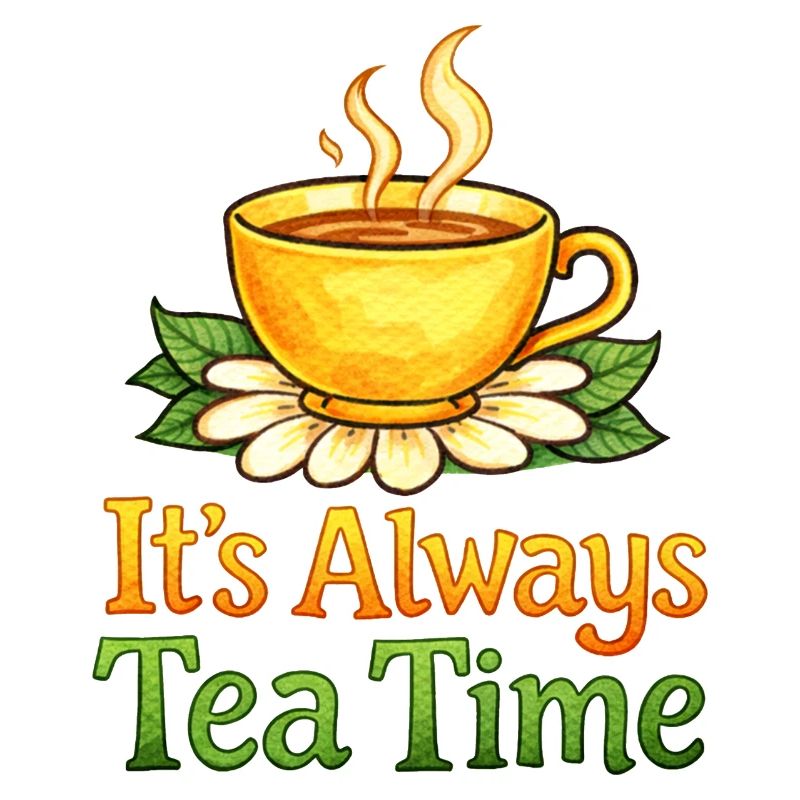Always Tea Time Teetassen-Design