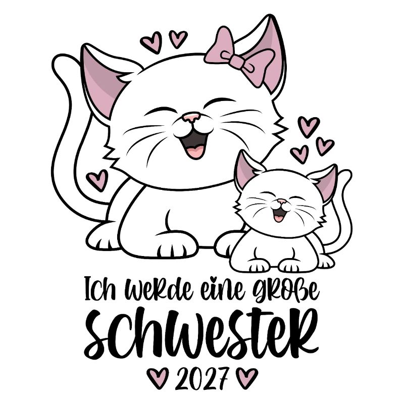 Ich werde eine Große Schwester 2027 Katzen