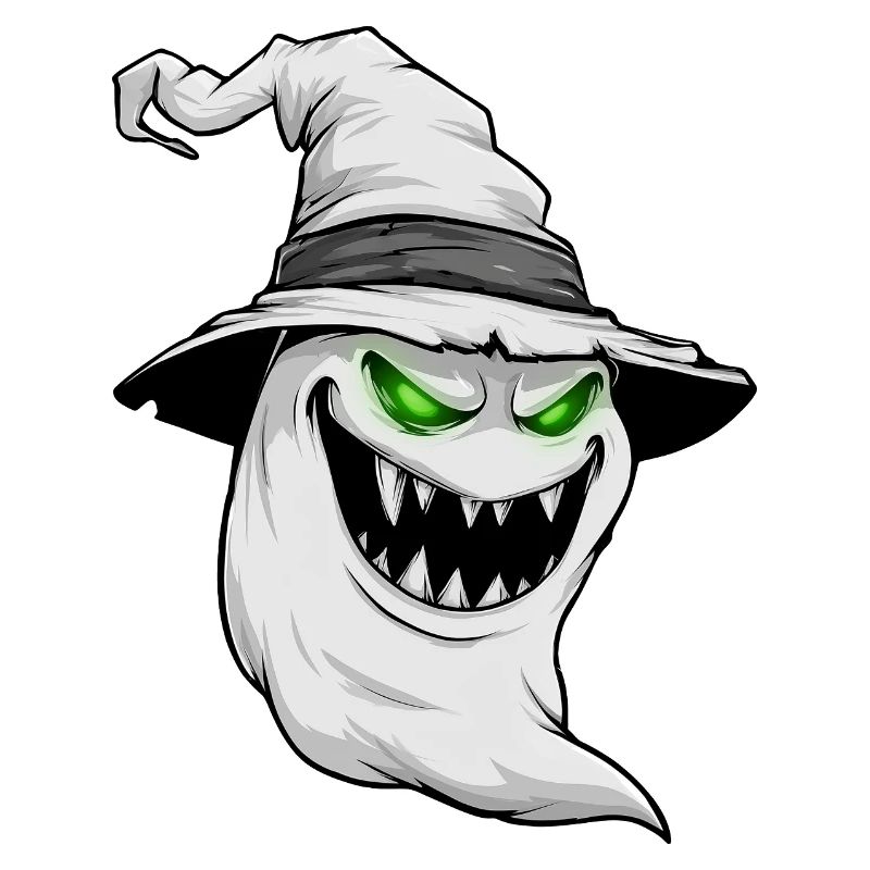 fantôme, spectre, apparition à Halloween