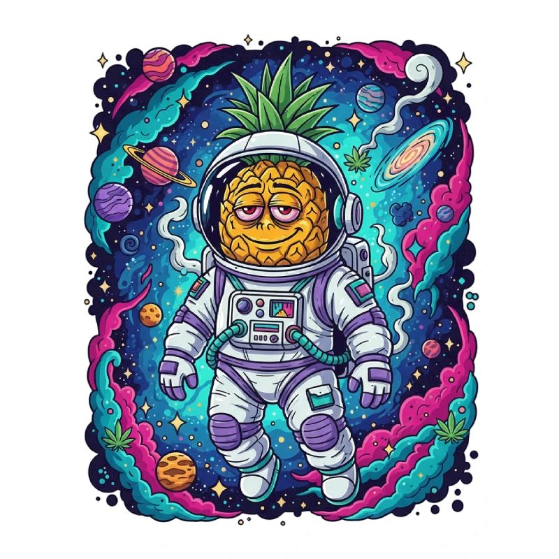 Smokey Space Pineapple
