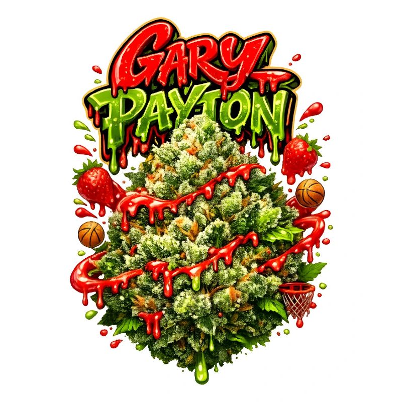 Gary Payton Graffiti Print