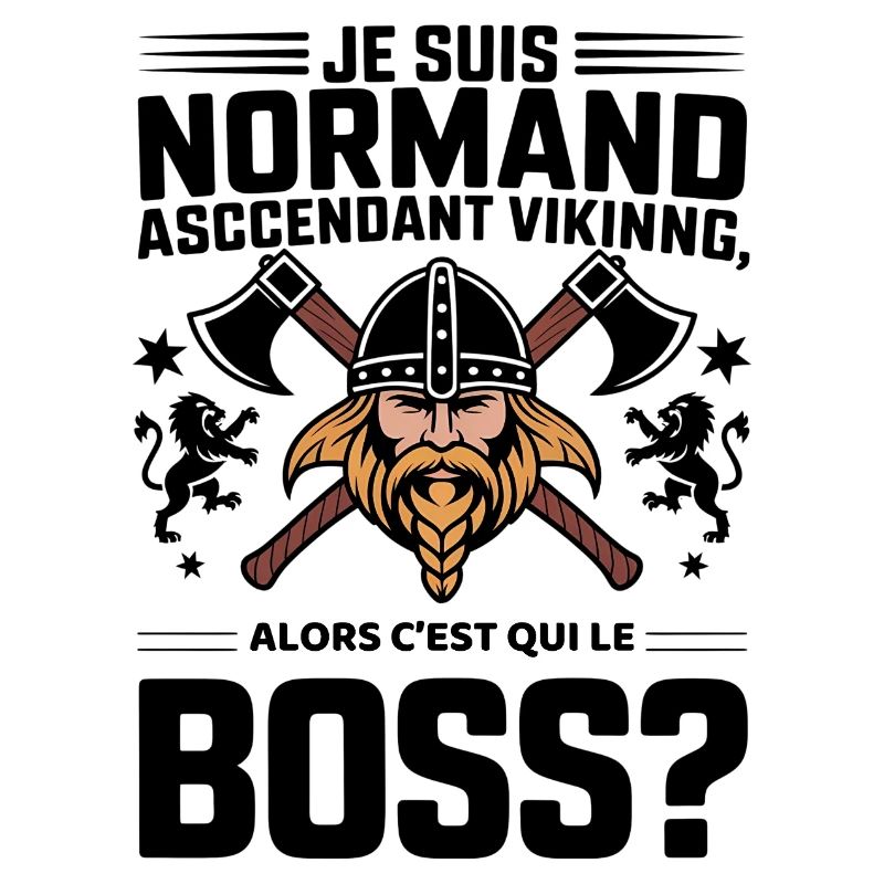 Eindrucksvoller normannischer Wikinger