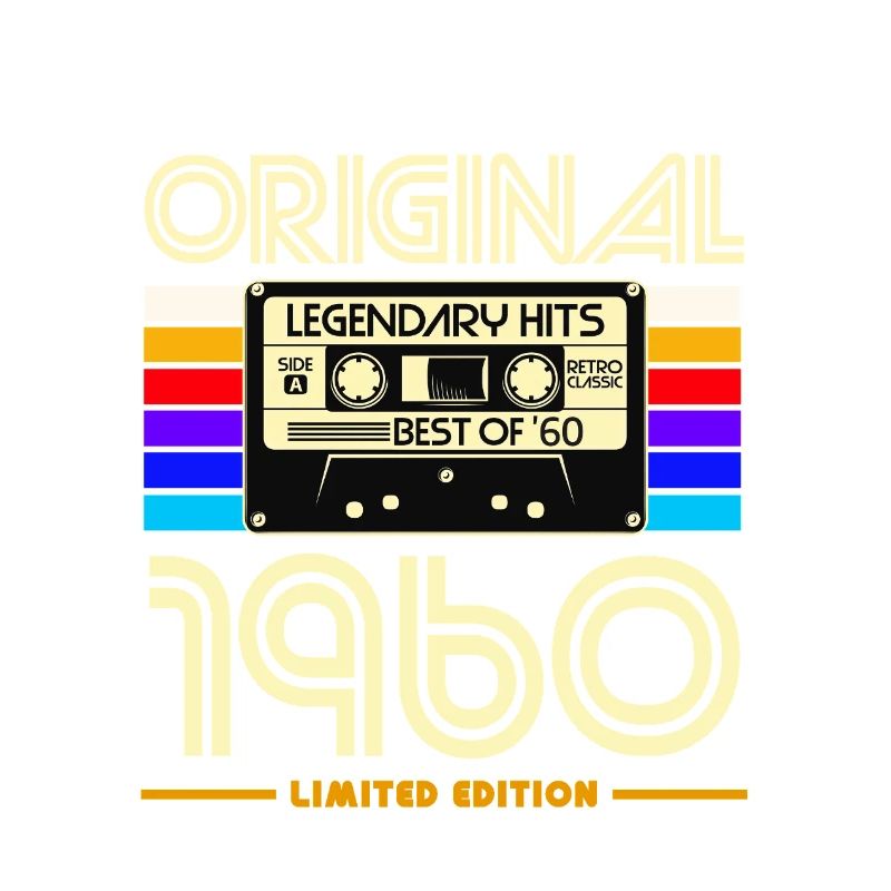 Original 1960 Cassette Vintage