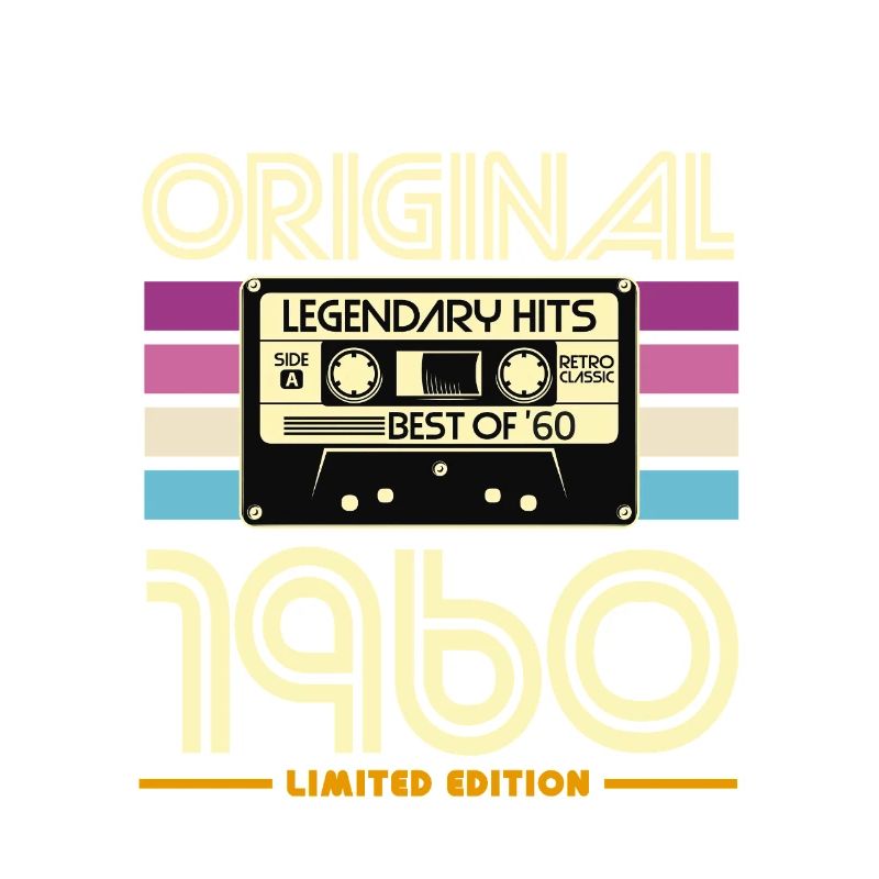 Original 1960 Cassette Retro