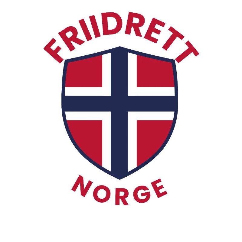 Drapeau avec drapeau de la Norvège