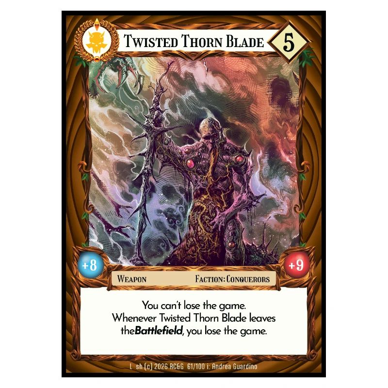 Twisted Thorn Blade