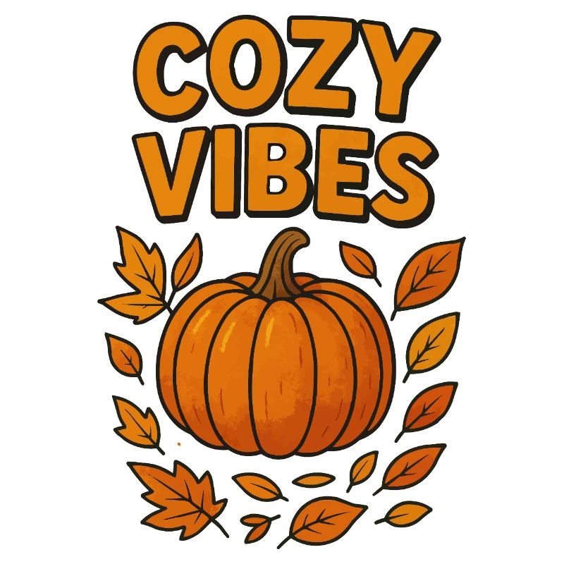 Cozy Autumn Mood Pumpkin
