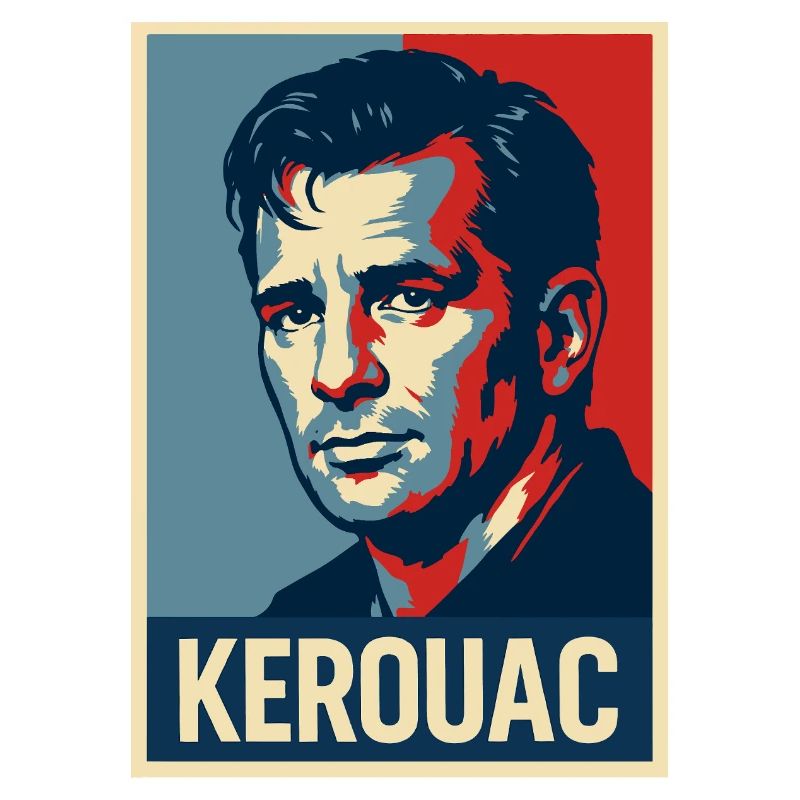 Jack Kerouac Pop Portrait