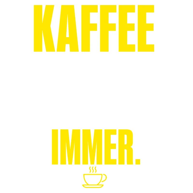 Kaffee vor Menschen Immer