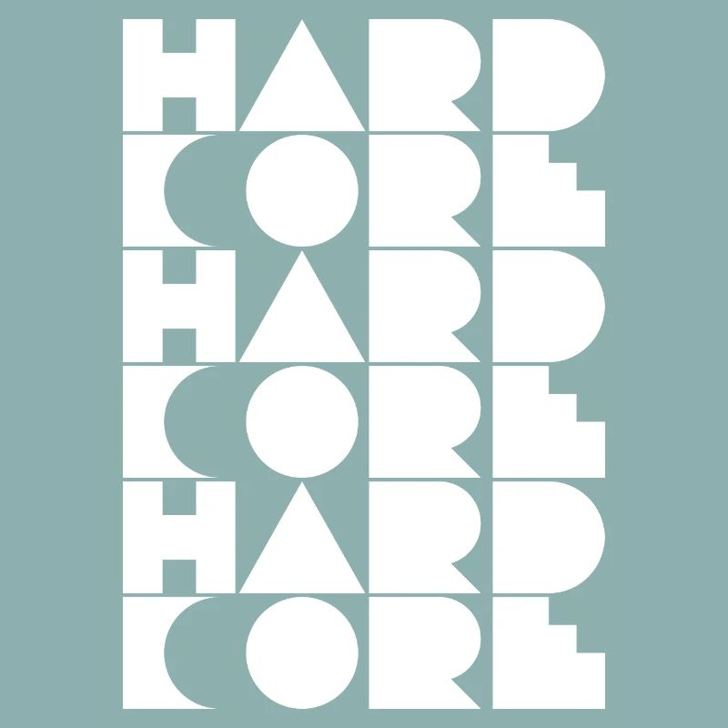 Hardcore-Rastertypografie