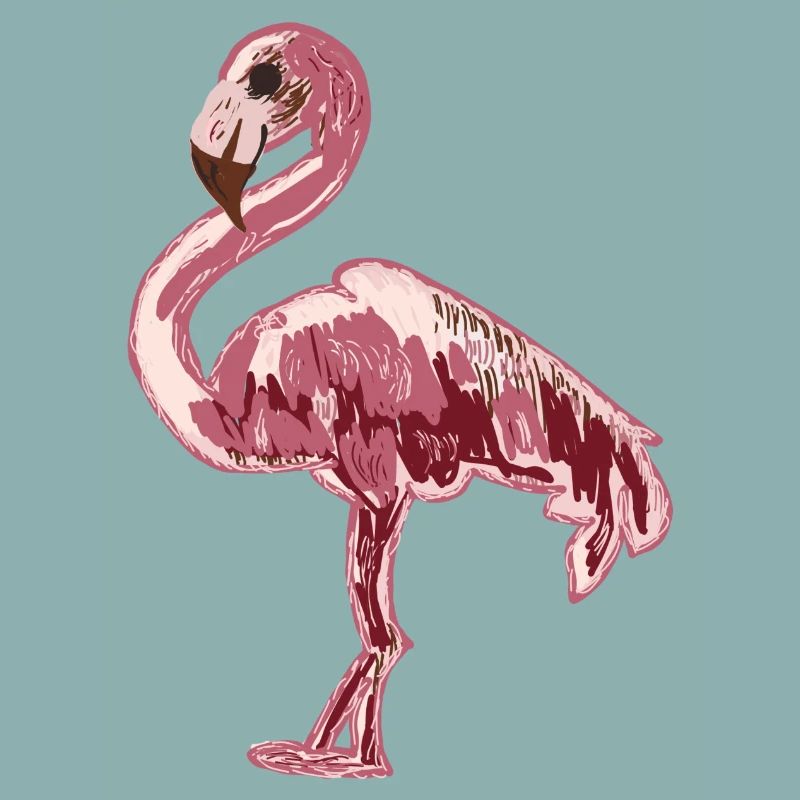 pinker Flamingo 