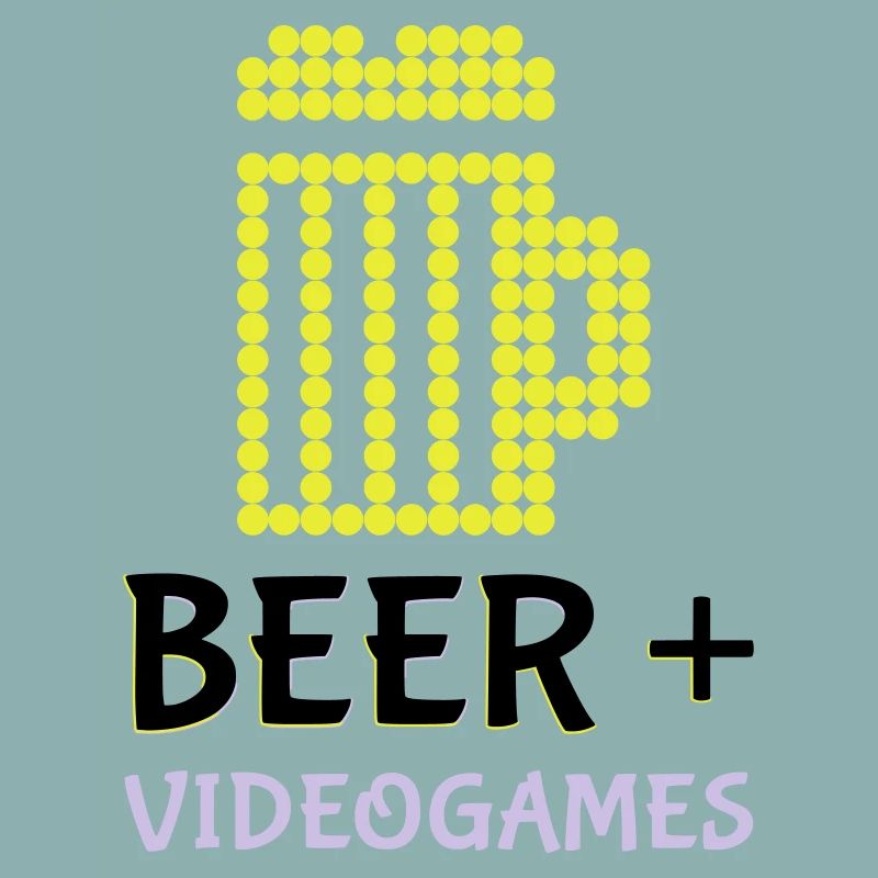 Pixel-Bier-Videospiele