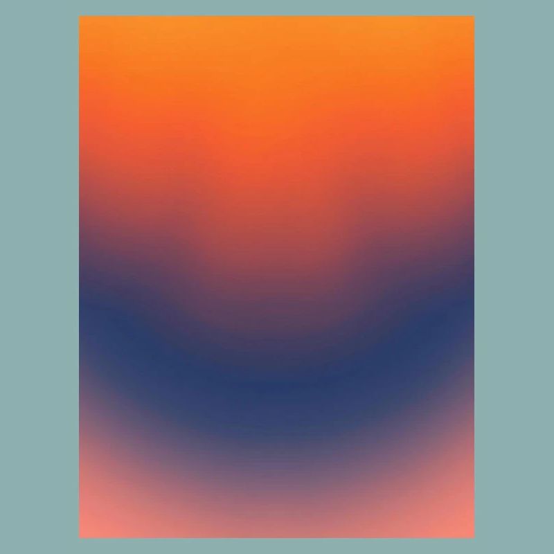 Mitternachts-Glut-Gradient